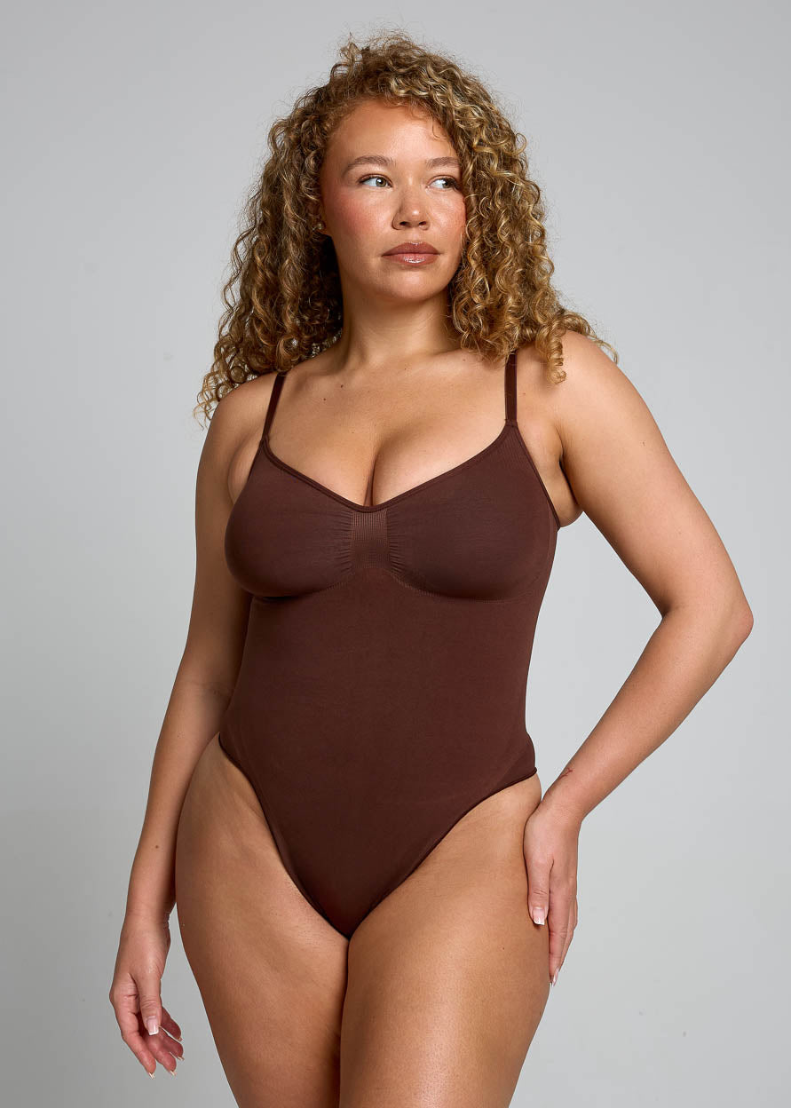 Smoothing Thong-Back Bodysuit
