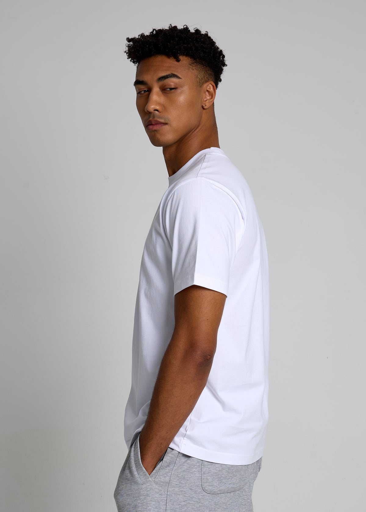 Relaxed Everyday Cotton Tee Mens