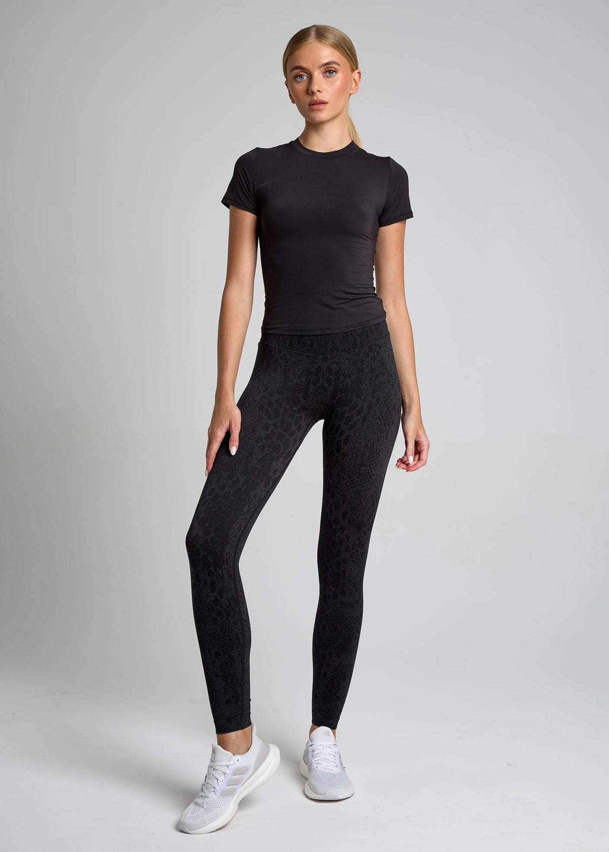 Abstract Sculpting Gym Leggings