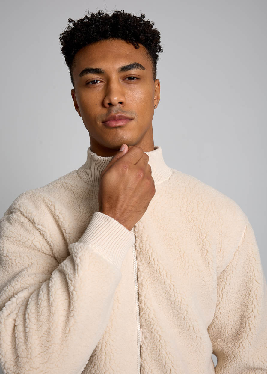Full-Zip Fleece Jacket Mens