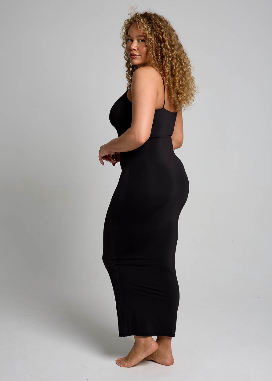 Second Skin Long Slip Dress