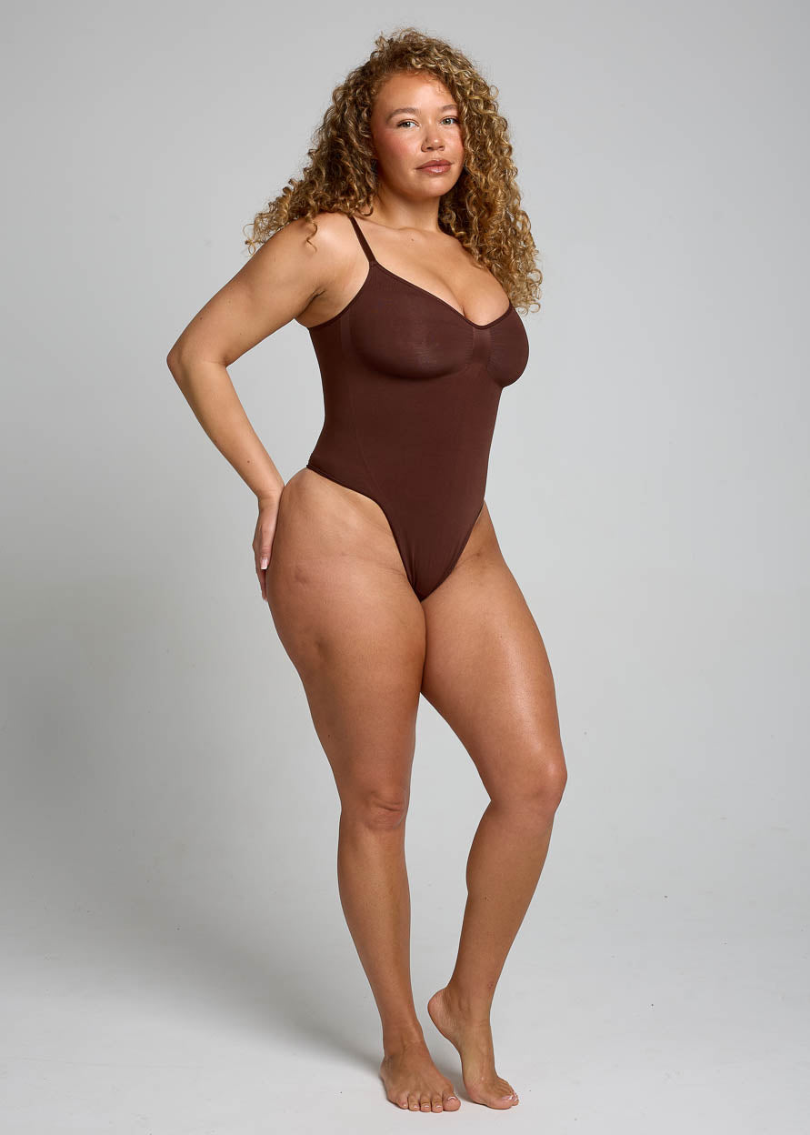 Smoothing Thong-Back Bodysuit