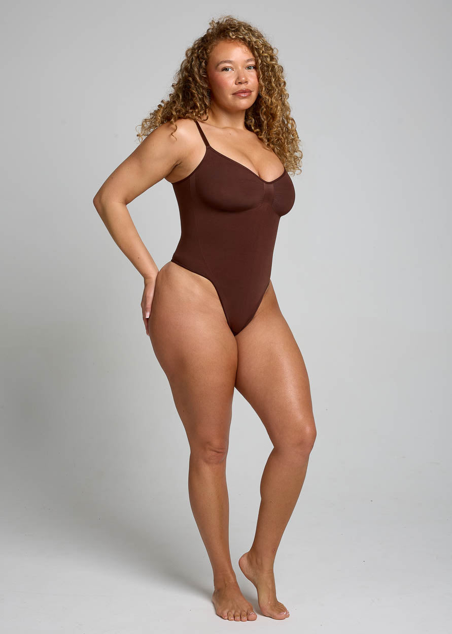 Smoothing Thong-Back Bodysuit