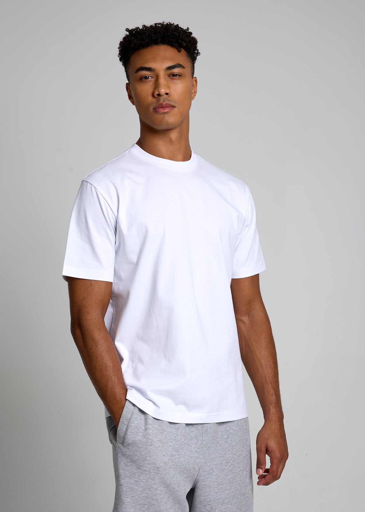 Relaxed Everyday Cotton Tee Mens