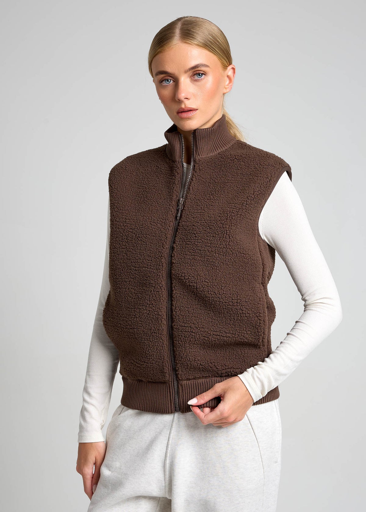 Zip-Up Gilet