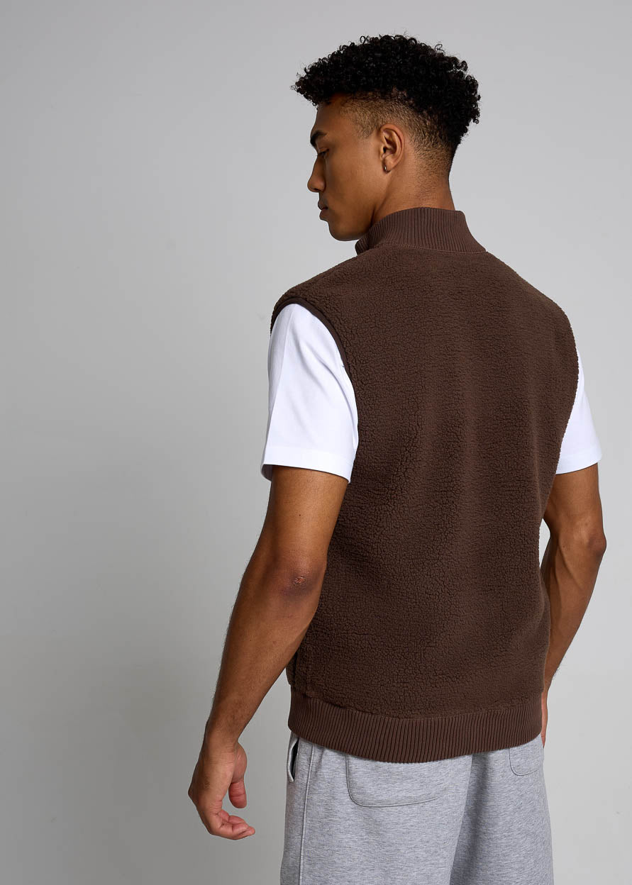 Zip-Up Gilet Mens
